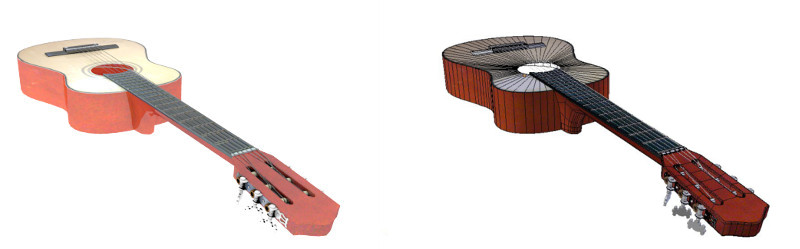 Guitare classique taille moyenne - 5 €uros dont la moitié pour la Fondation Blender Guitare classique taille moyenne - 5 €uros dont la moitié pour la Fondation Blender