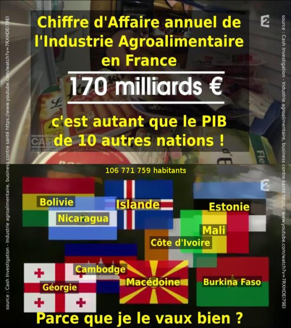 Cash Investigation - Industrie agroalimentaire, business contre santé